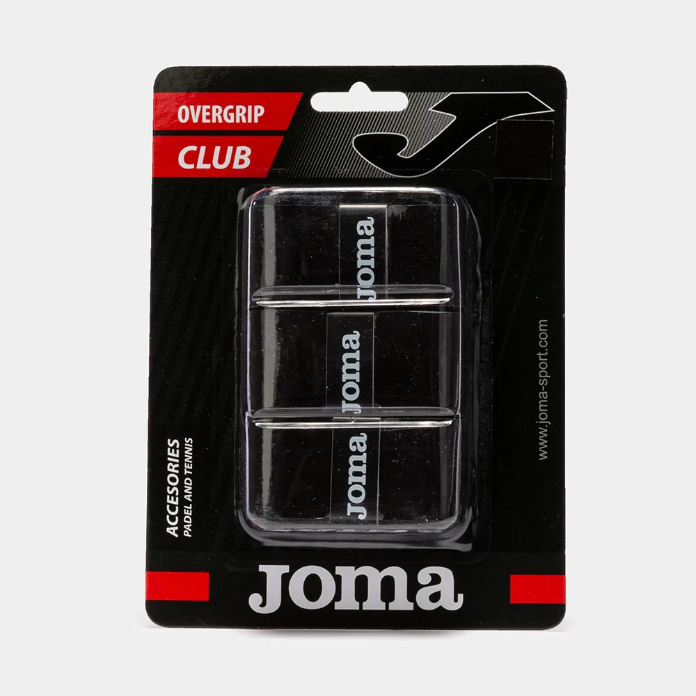 Set 3 buc overgrip Joma Club, Negru - imagine 1