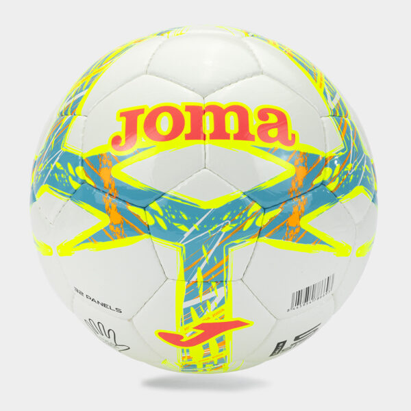 401412.047-1-jpg.webp Minge fotbal Joma Dali III, Turcoaz Fluo / Coral Fluo (Nr. 4) - imagine 1
