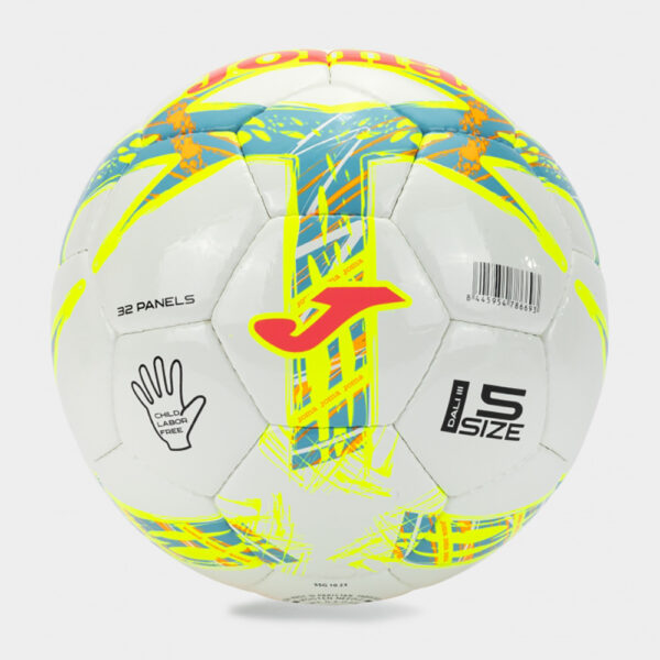 Minge fotbal Joma Dali III, Turcoaz Fluo / Coral Fluo (Nr. 4) - imagine 2