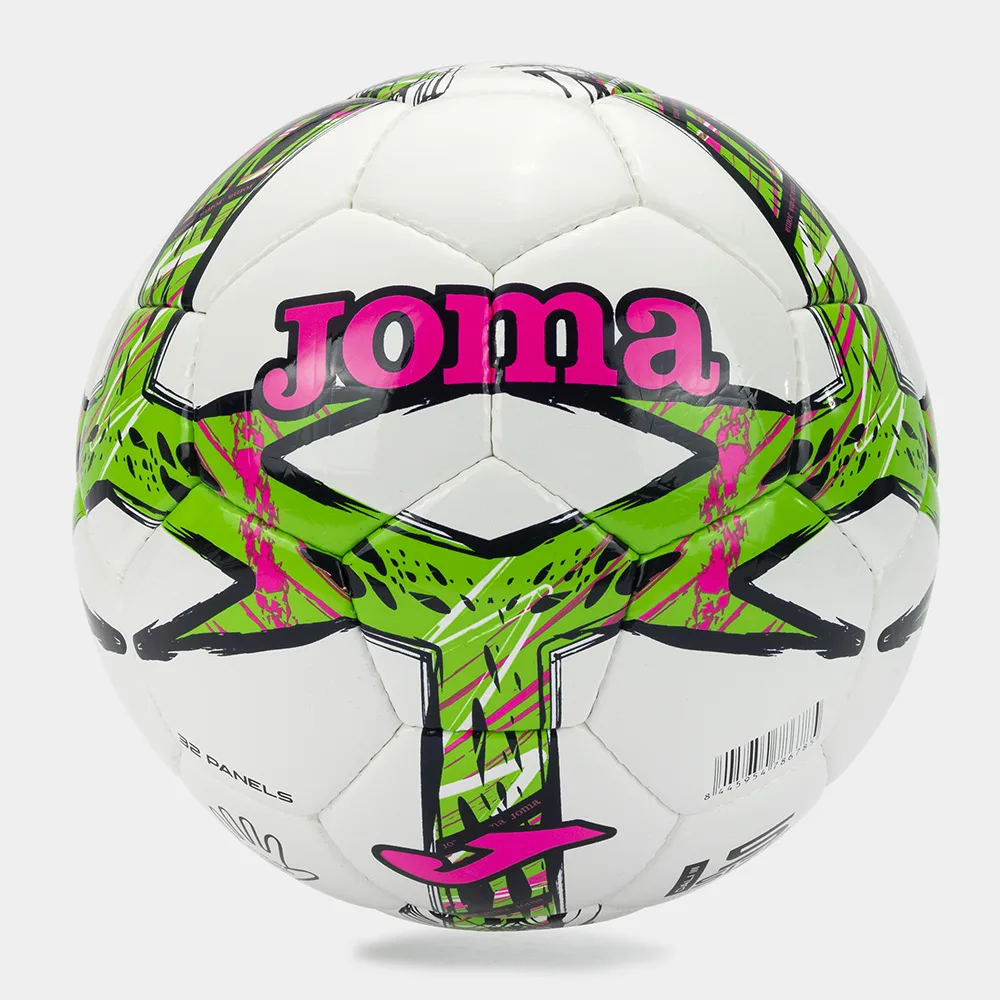 Minge fotbal Joma Dali III, Verde Fluo / Roz Fluo (Nr. 3) - imagine 1
