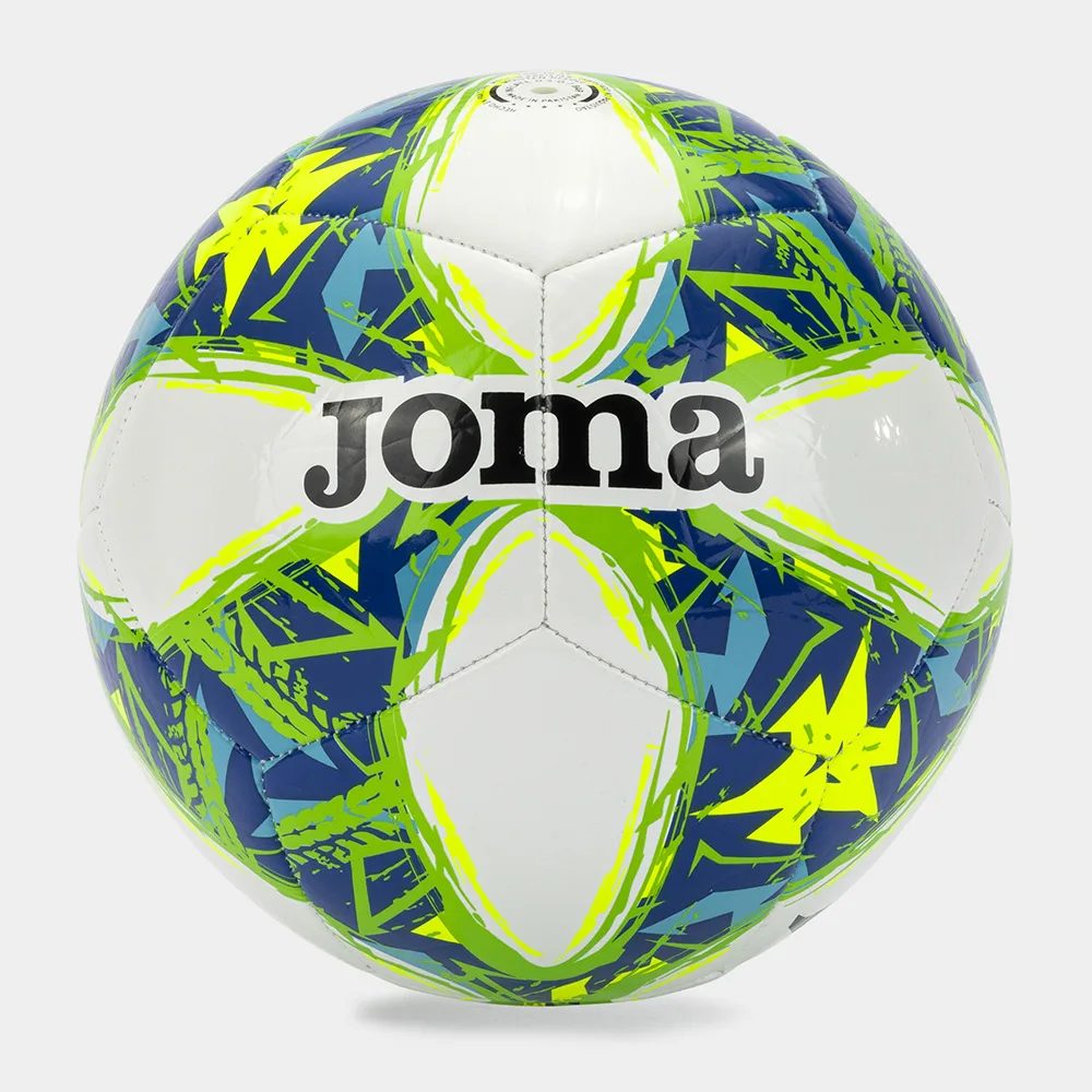 Minge fotbal Joma Challenge III, Alb / Verde Fluo (Nr. 3) - imagine 1