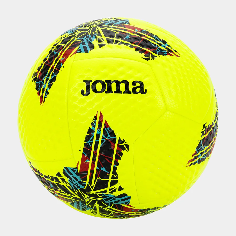 Minge fotbal Joma Gioco III, Galben Fluo / Bleumarin (Nr. 5) - imagine 1