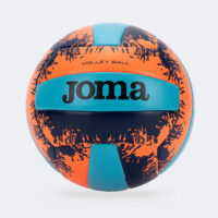 Minge volei Joma J-Pro, Coral Fluo / Bleumarin inchis (Nr. 5)