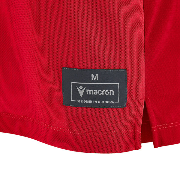 Tricou dama Macron Tellurium Eco, Rosu / Alb - imagine 6