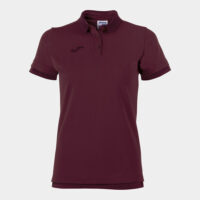 Tricou polo bumbac dama Joma Bali II, Visiniu