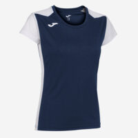 Tricou alergare dama Joma Record II, Bleumarin / Alb