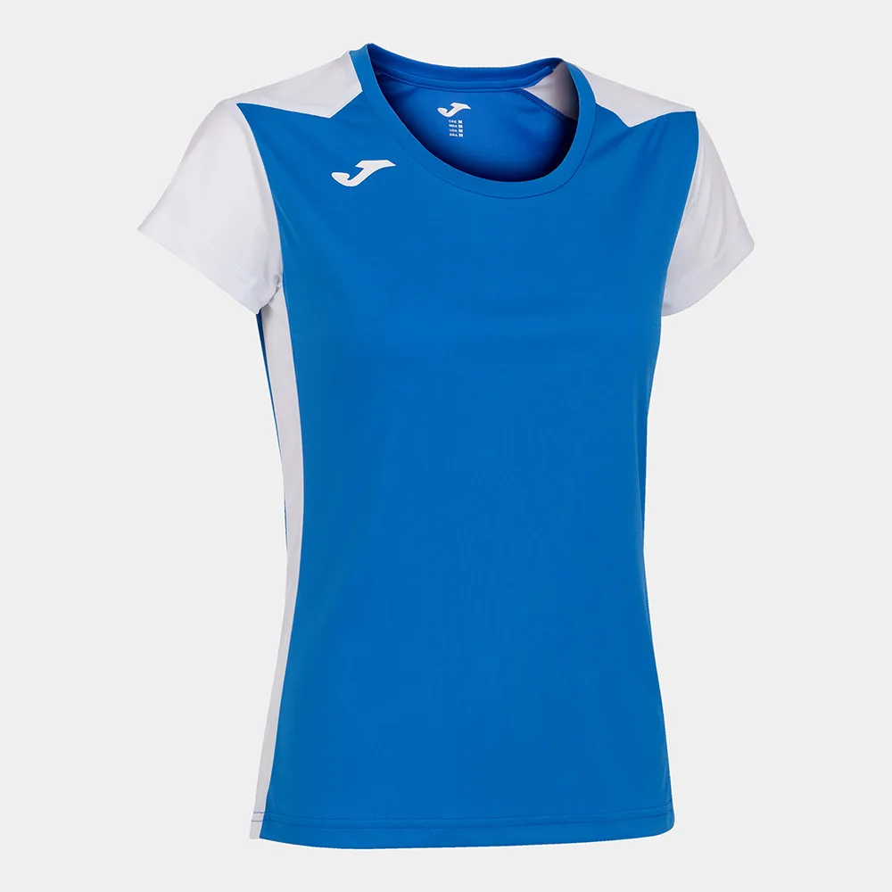 Tricou alergare dama Joma Record II, Albastru Royal / Alb - imagine 1