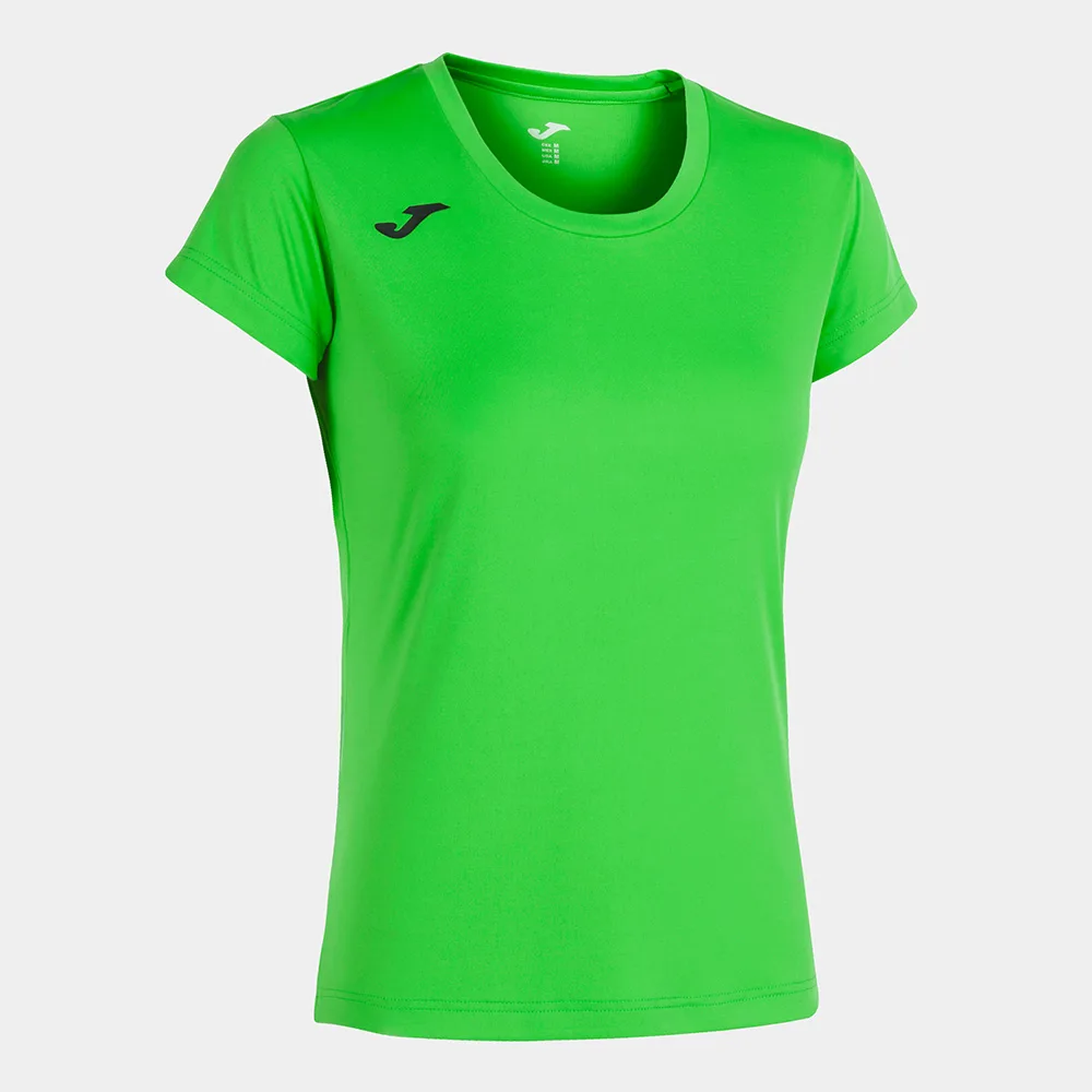 Tricou alergare dama Joma Record II, Verde Fluo - imagine 1