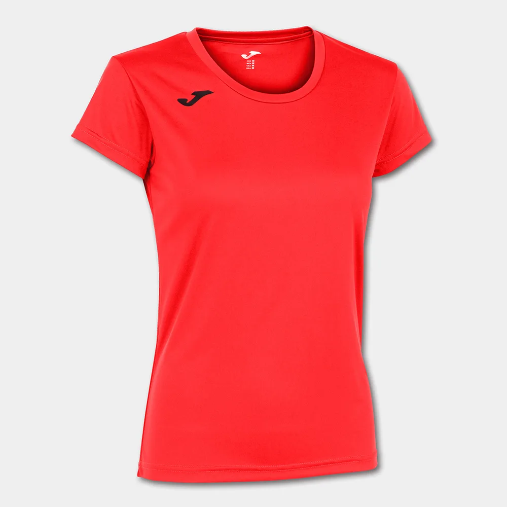 Tricou alergare dama Joma Record II, Coral Fluo - imagine 1