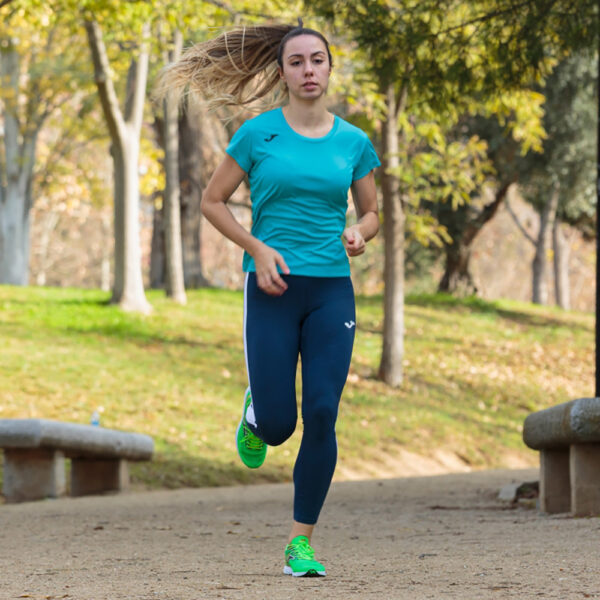 Tricou alergare dama Joma Record II, Turcoaz - imagine 4