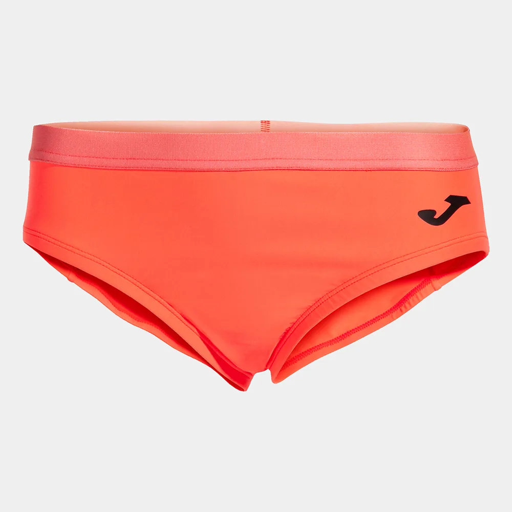 Slip dama atletism Joma Olimpia II, Coral Fluo - imagine 1
