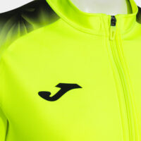 Bluza trening dama Joma Elite XI, Galben Fluo / Negru - imagine 4