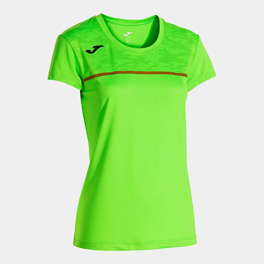 Tricou dama Joma Record III, Verde Fluo - imagine 1