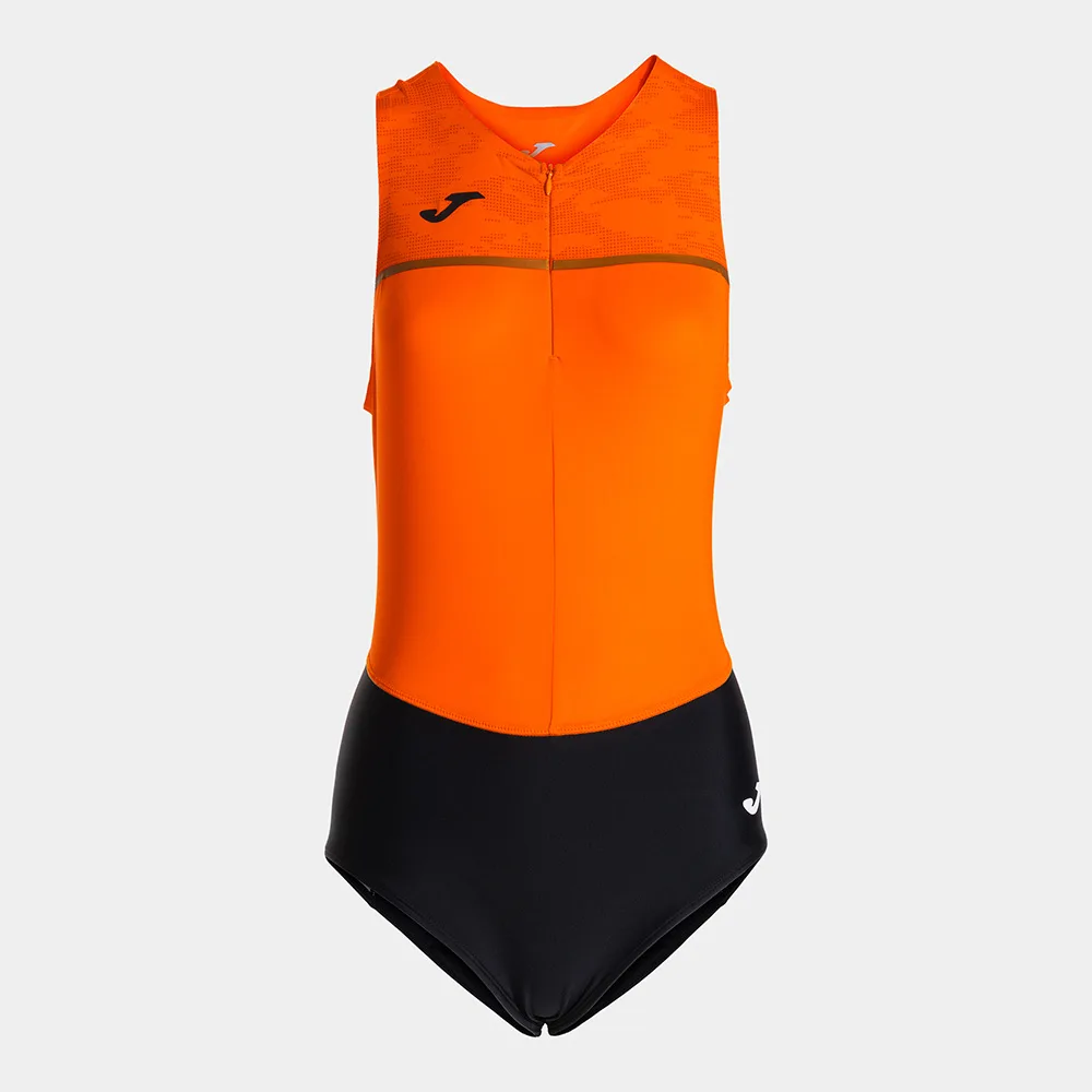 Set echipament atletism dama Joma Record III, Portocaliu / Negru - imagine 1