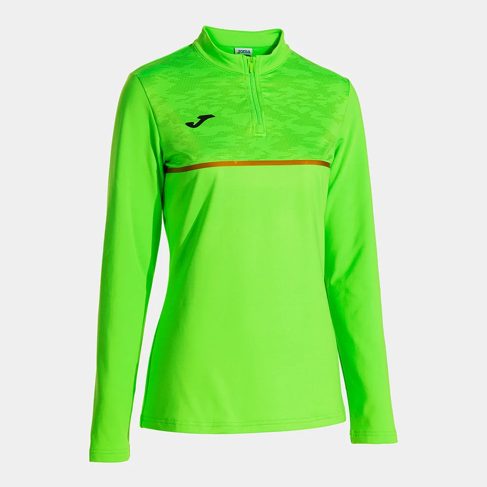 Bluza antrenament dama Joma Record III, Verde Fluo - imagine 1