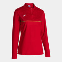 Bluza antrenament dama Joma Record III, Rosu