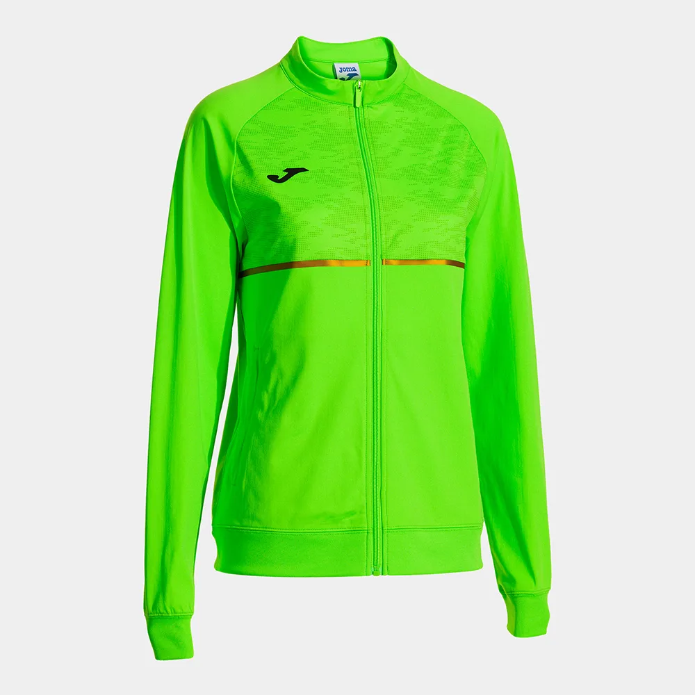 Bluza trening dama Joma Record III, Verde Fluo - imagine 1