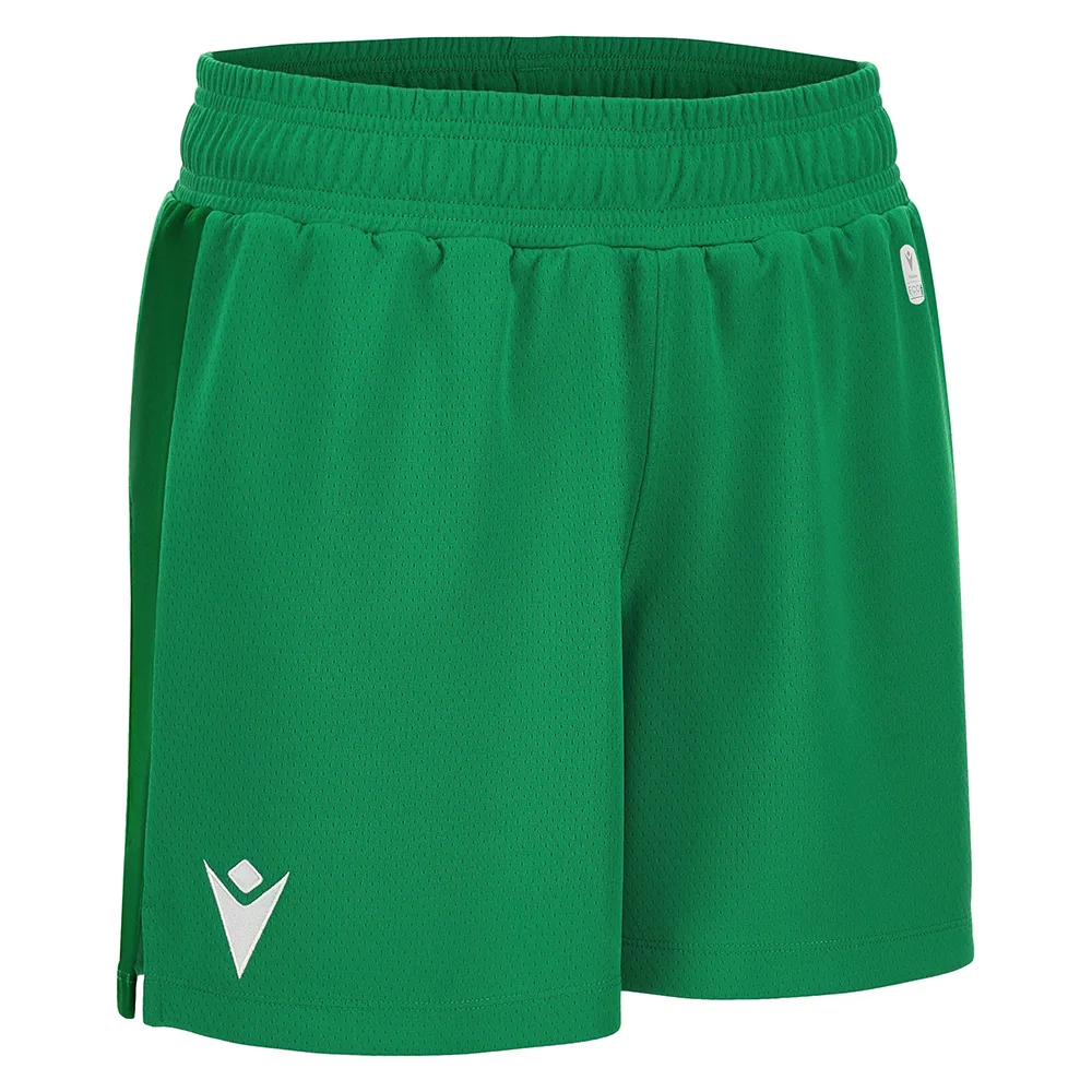 Pantaloni scurti dama Macron Platinum Eco, Verde / Alb - imagine 1