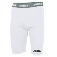 Pantaloni scurti elastici Joma Warm, Alb