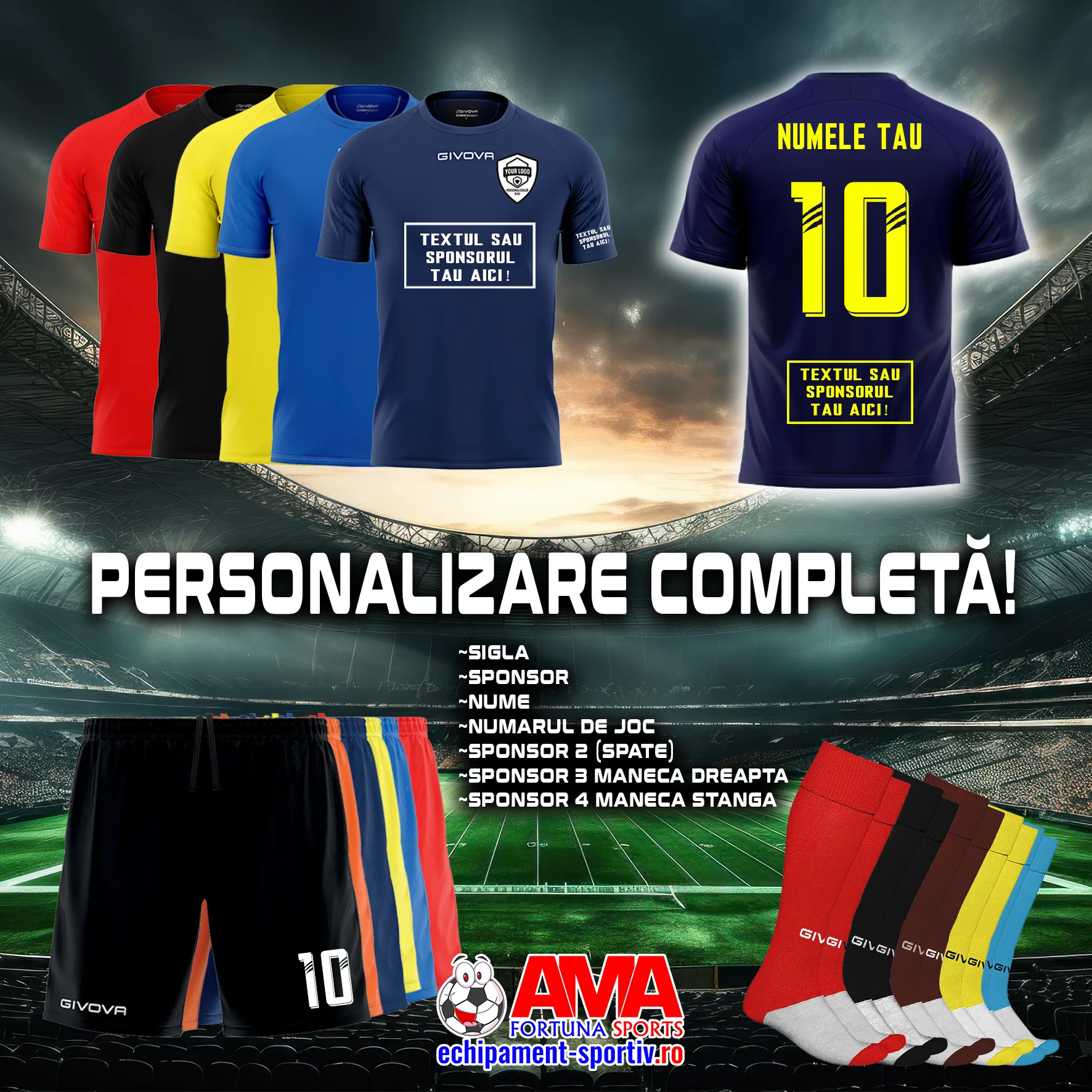 capo SET 3 PIESE ECHIPAMENT SPORTIV GIVOVA CAPO - imagine 1