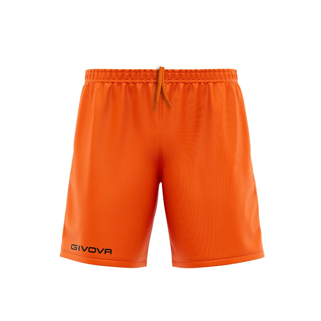 Pantaloni scurti sport Givova One, Portocaliu - imagine 1