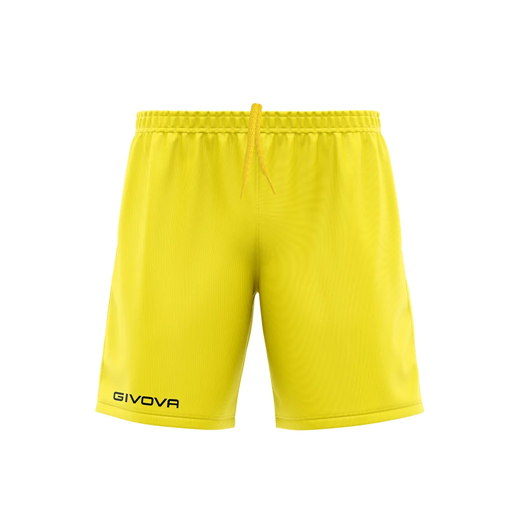 Pantaloni scurti sport Givova One, Galben - imagine 1