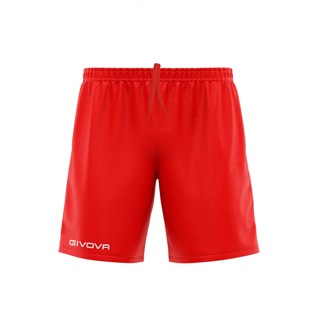 Pantaloni scurti sport Givova One, Rosu - imagine 1