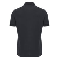 Tricou polo bumbac Macron Chalki, Negru - imagine 2
