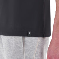 Tricou polo bumbac Macron Chalki, Negru - imagine 8