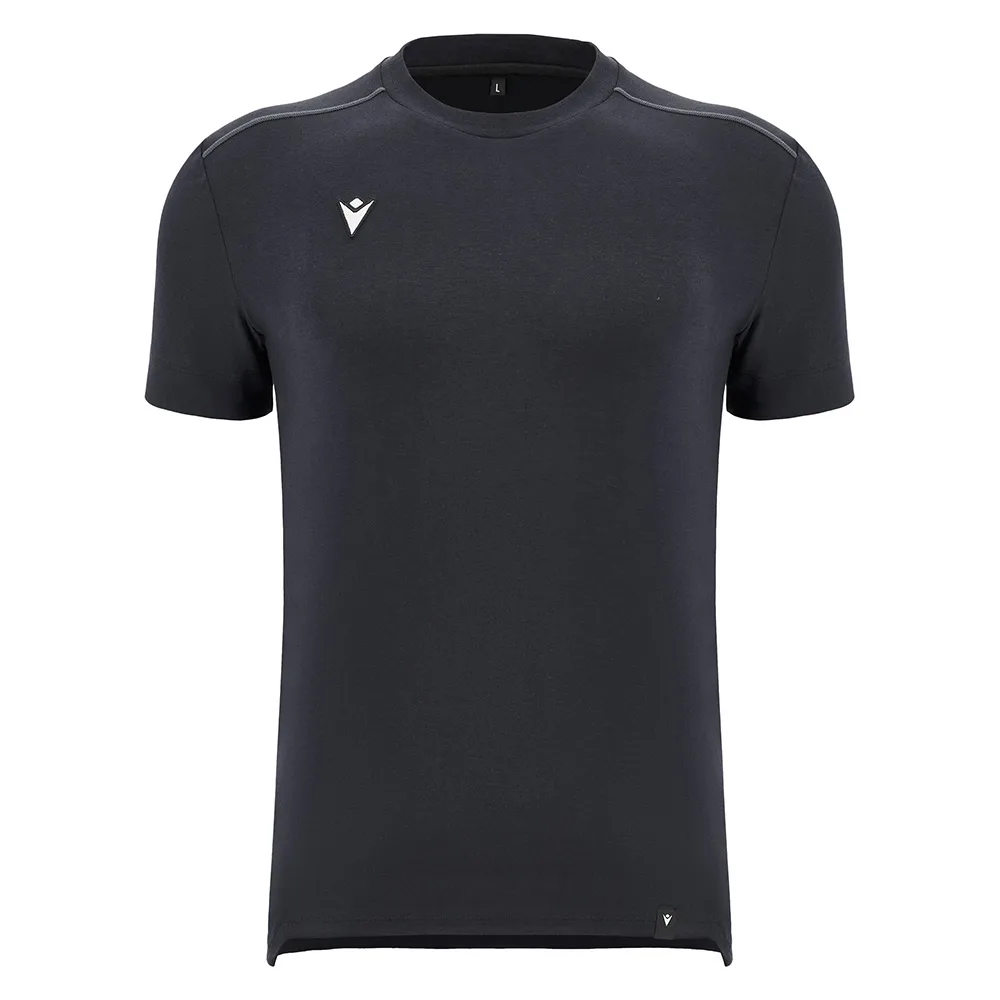 Tricou bumbac Macron Andros, Negru - imagine 1