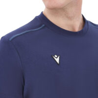 Tricou bumbac Macron Andros, Bleumarin - imagine 6