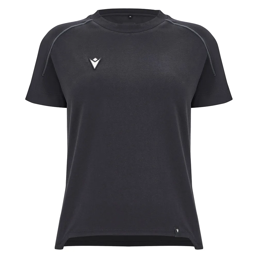 Tricou bumbac dama Macron Tropea, Negru - imagine 1