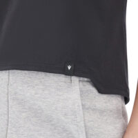 Tricou bumbac dama Macron Tropea, Negru - imagine 7