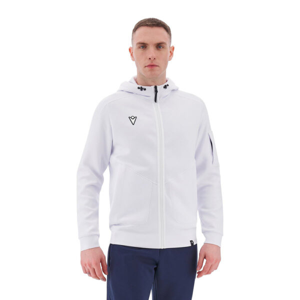 Bluza trening Macron Kanak, Alb - imagine 4