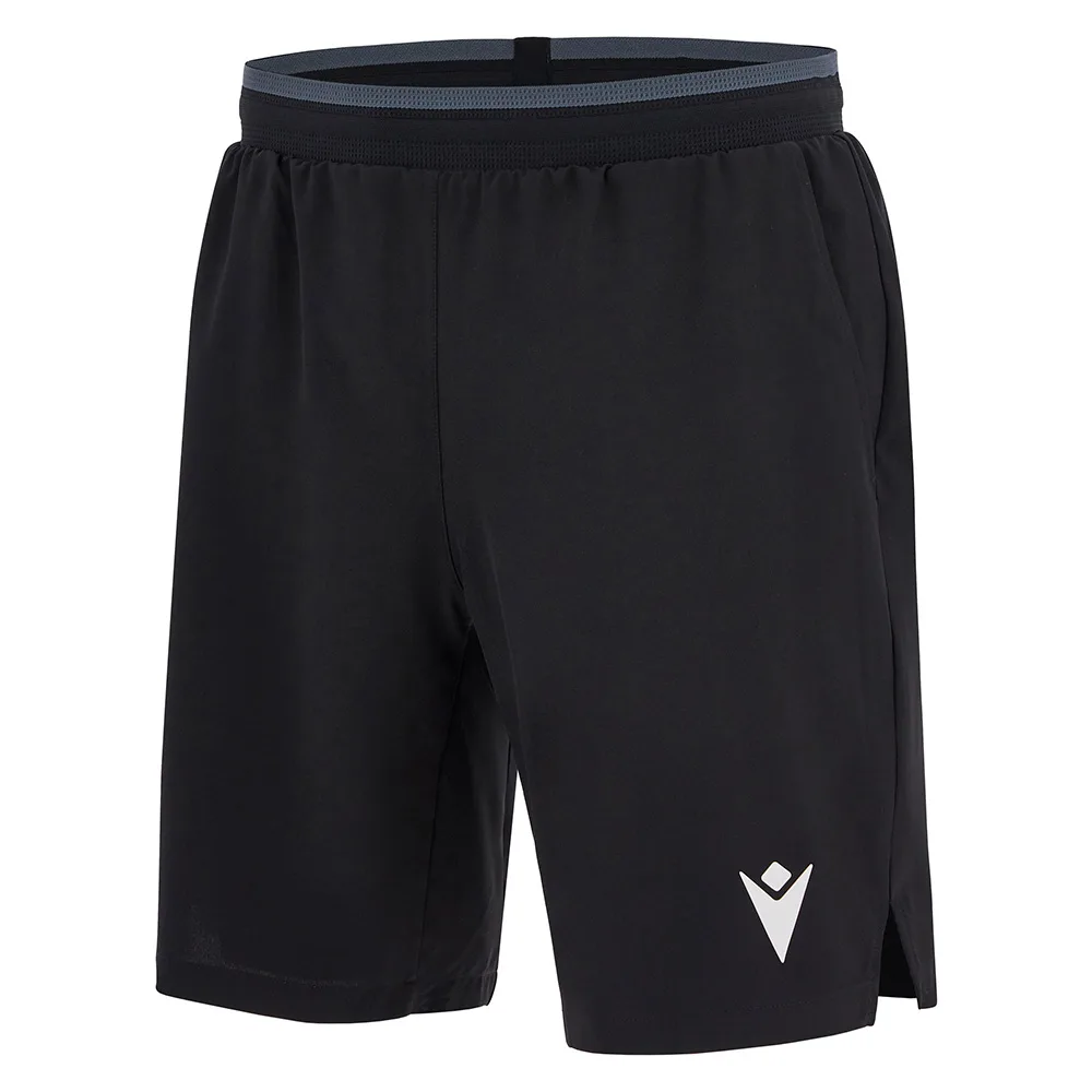 Pantaloni scurti tenis Macron Miguel IV, Negru - imagine 1