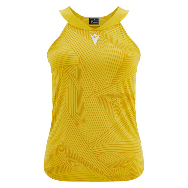 Maiou tenis dama Macron Clovia, Galben - imagine 2