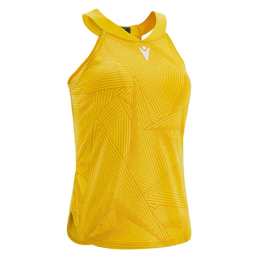 Maiou tenis dama Macron Clovia, Galben - imagine 1