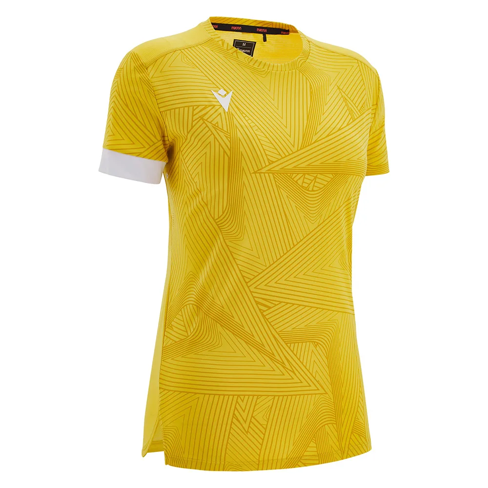 100001080001_12-jpg.webp Tricou tenis dama Macron Domizia II, Galben / Alb - imagine 1