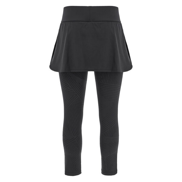 Fusta tenis Macron Regina, Negru - imagine 4