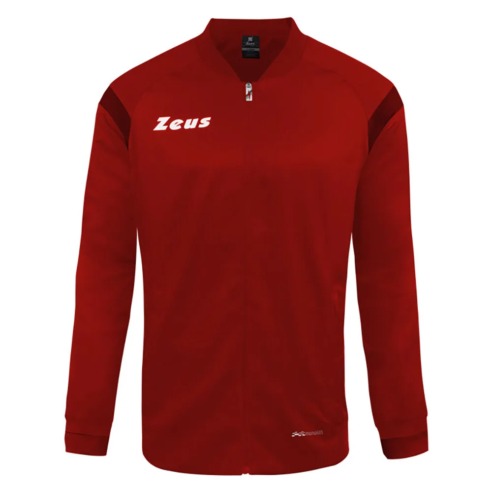 Bluza trening microfibra Zeus Monolith, Rosu - imagine 1