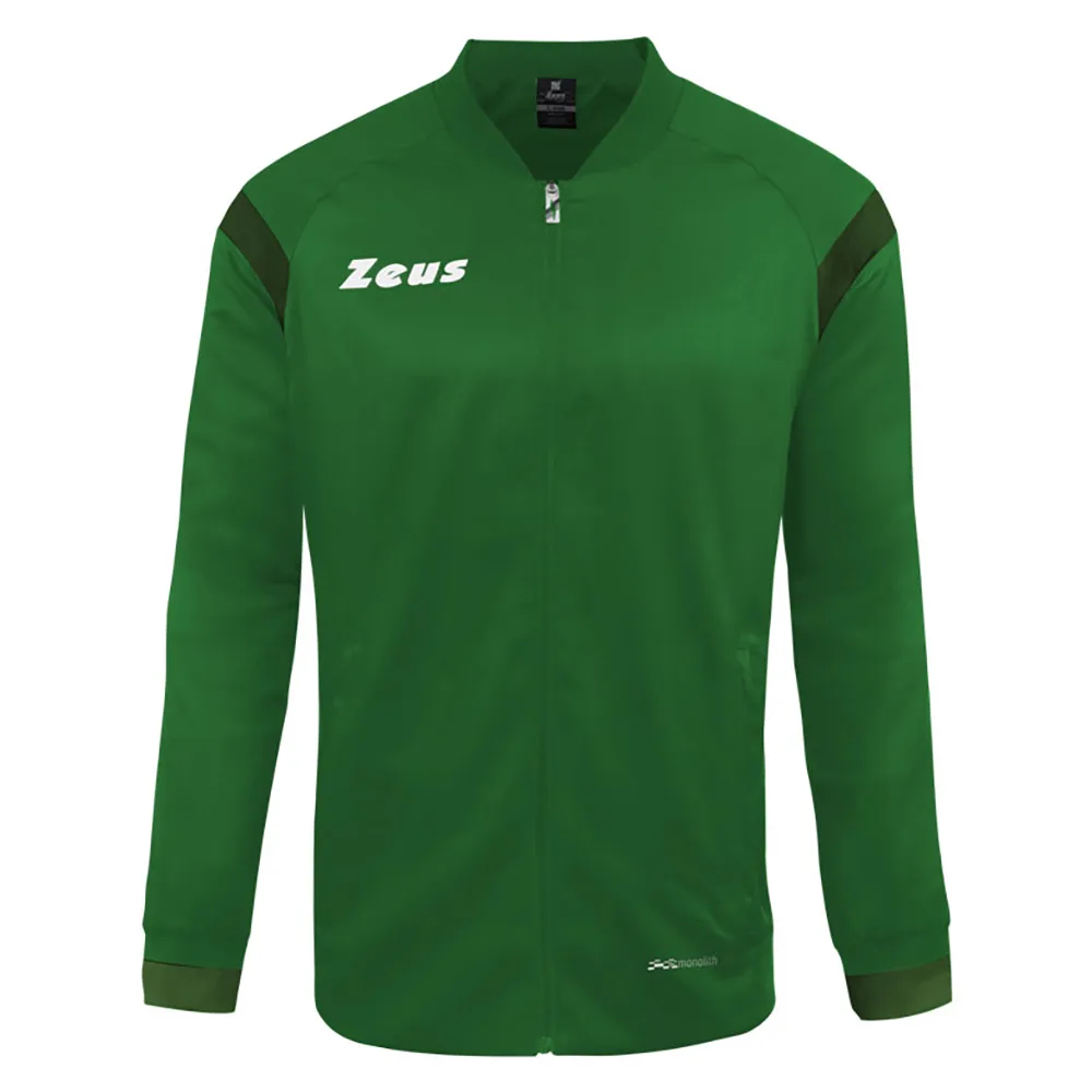 Bluza trening microfibra Zeus Monolith, Verde - imagine 1