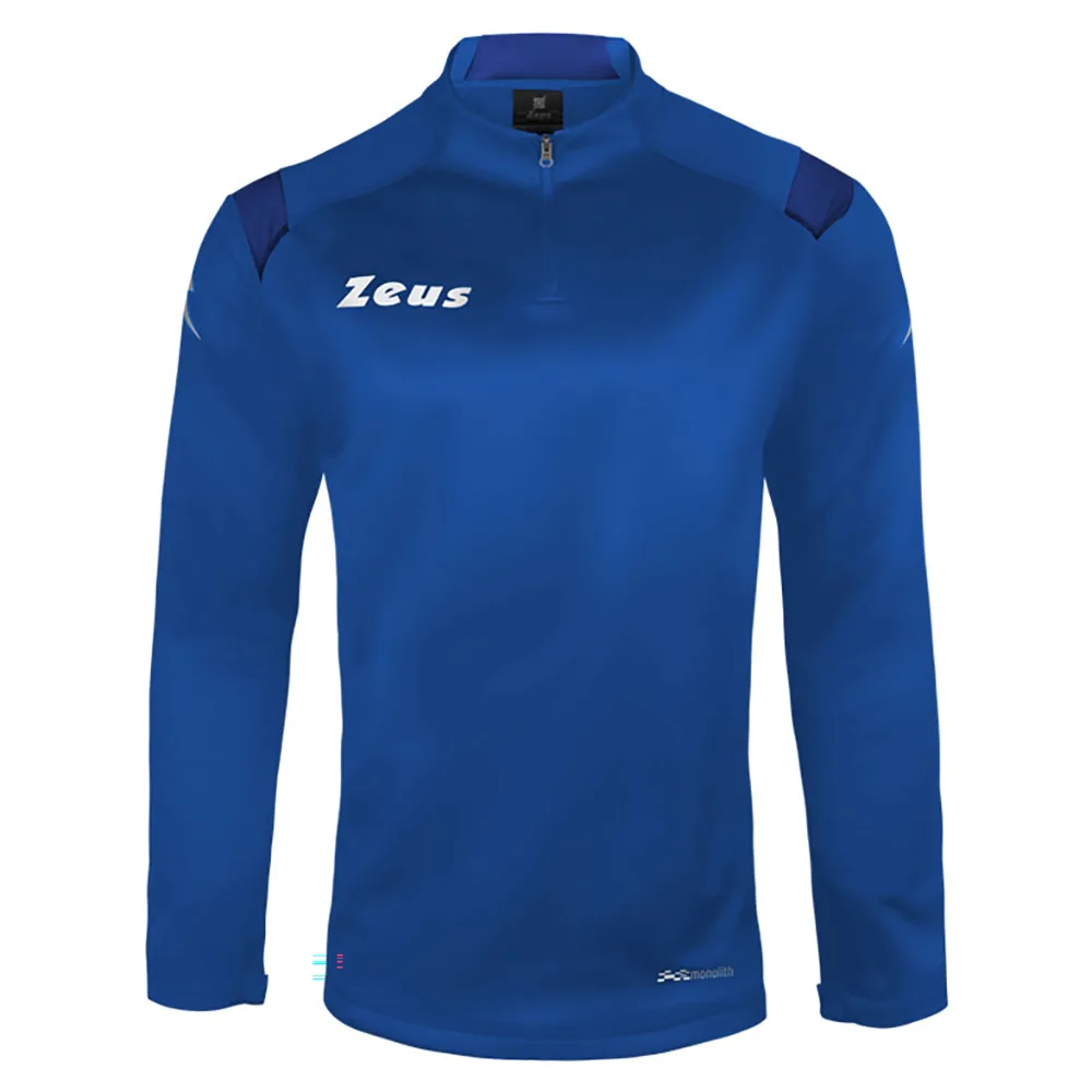 Bluza 3/4 antrenament Zeus Monolith, Albastru Royal - imagine 1
