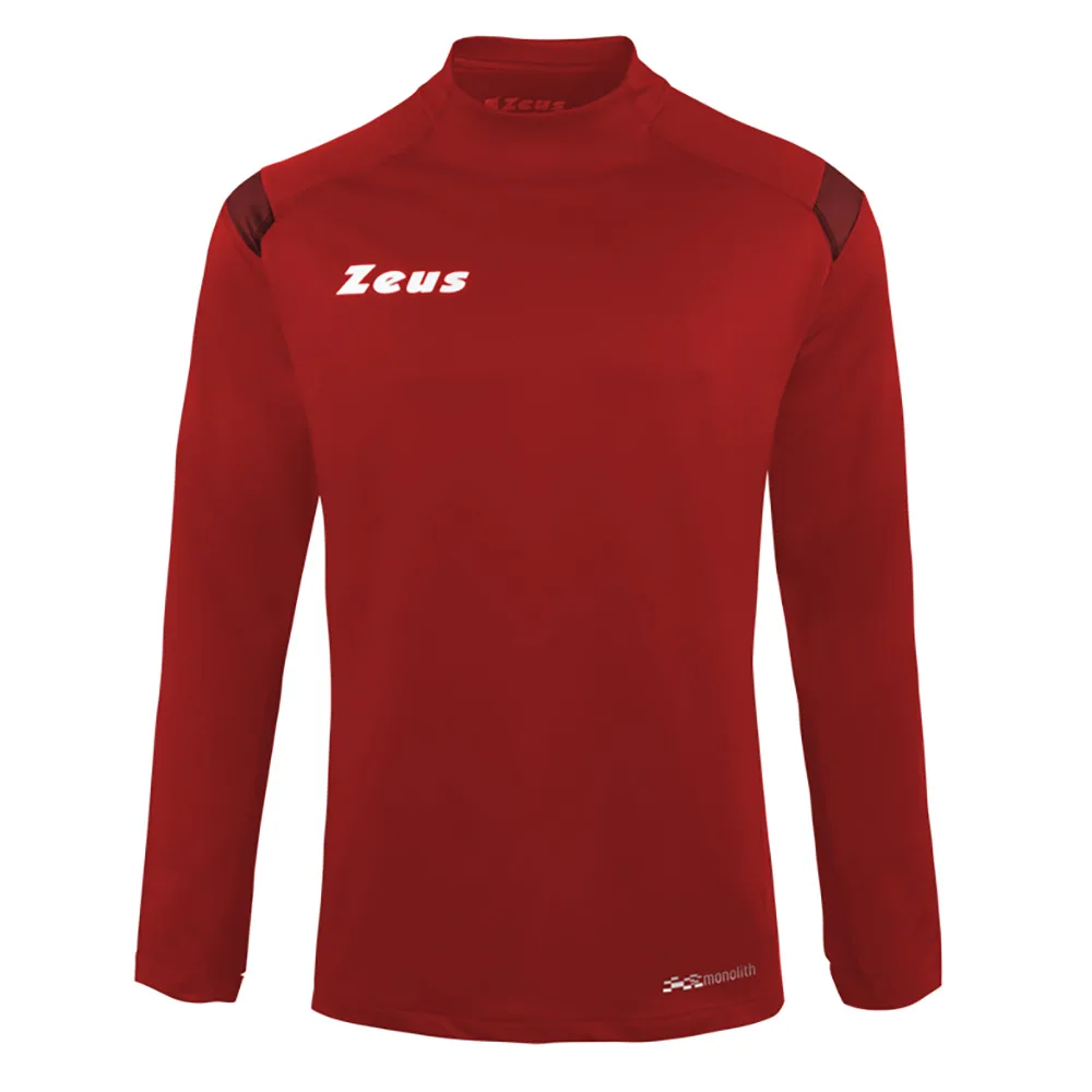 Bluza antrenament Zeus Monolith, Rosu - imagine 1