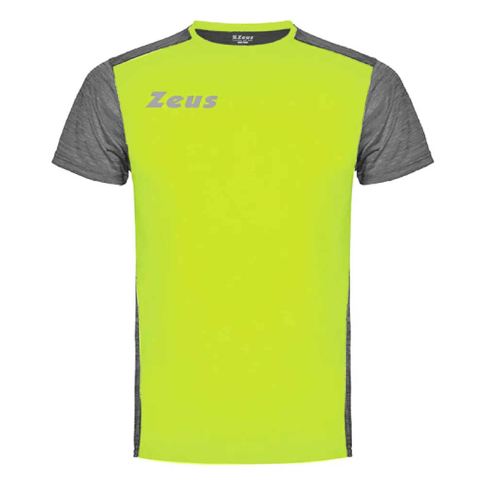 Tricou antrenament Zeus Click, Galben Fluo - imagine 1
