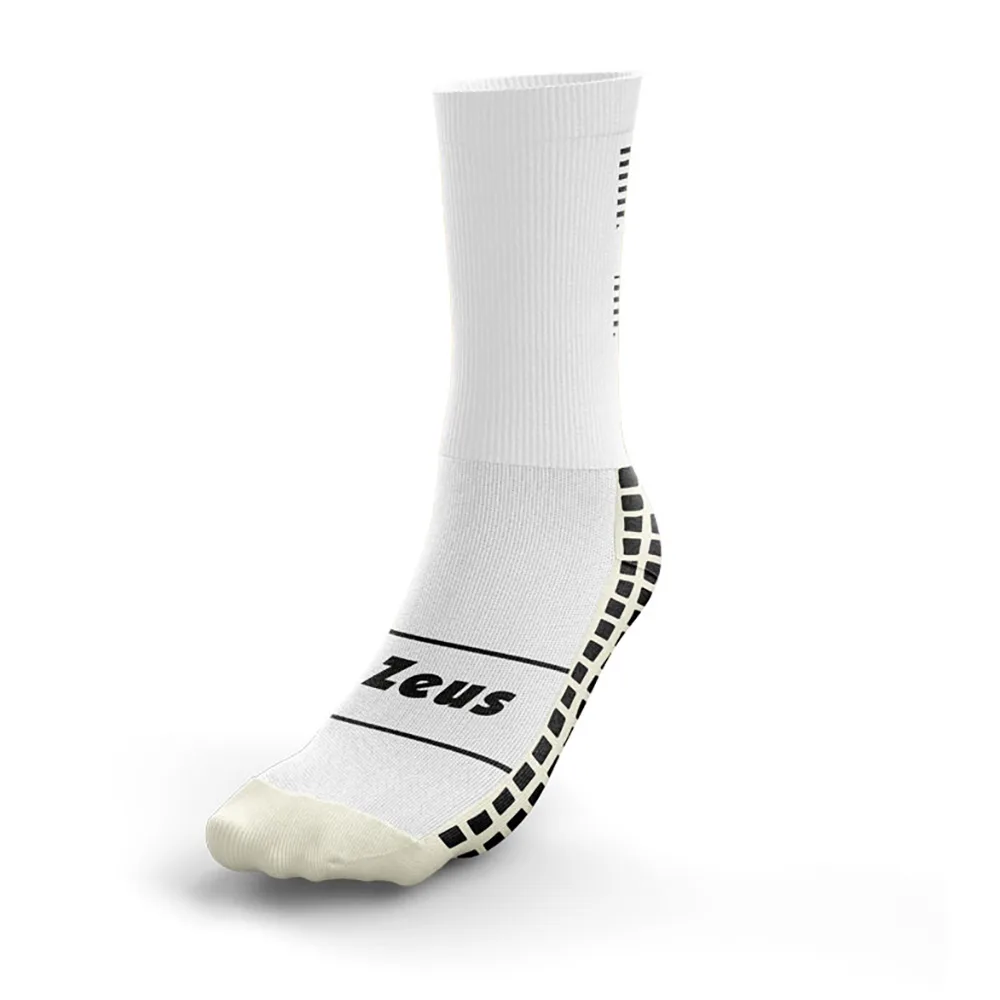 Sosete sport Zeus Square, Alb - imagine 1