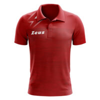 Tricou polo Zeus Olympia, Rosu