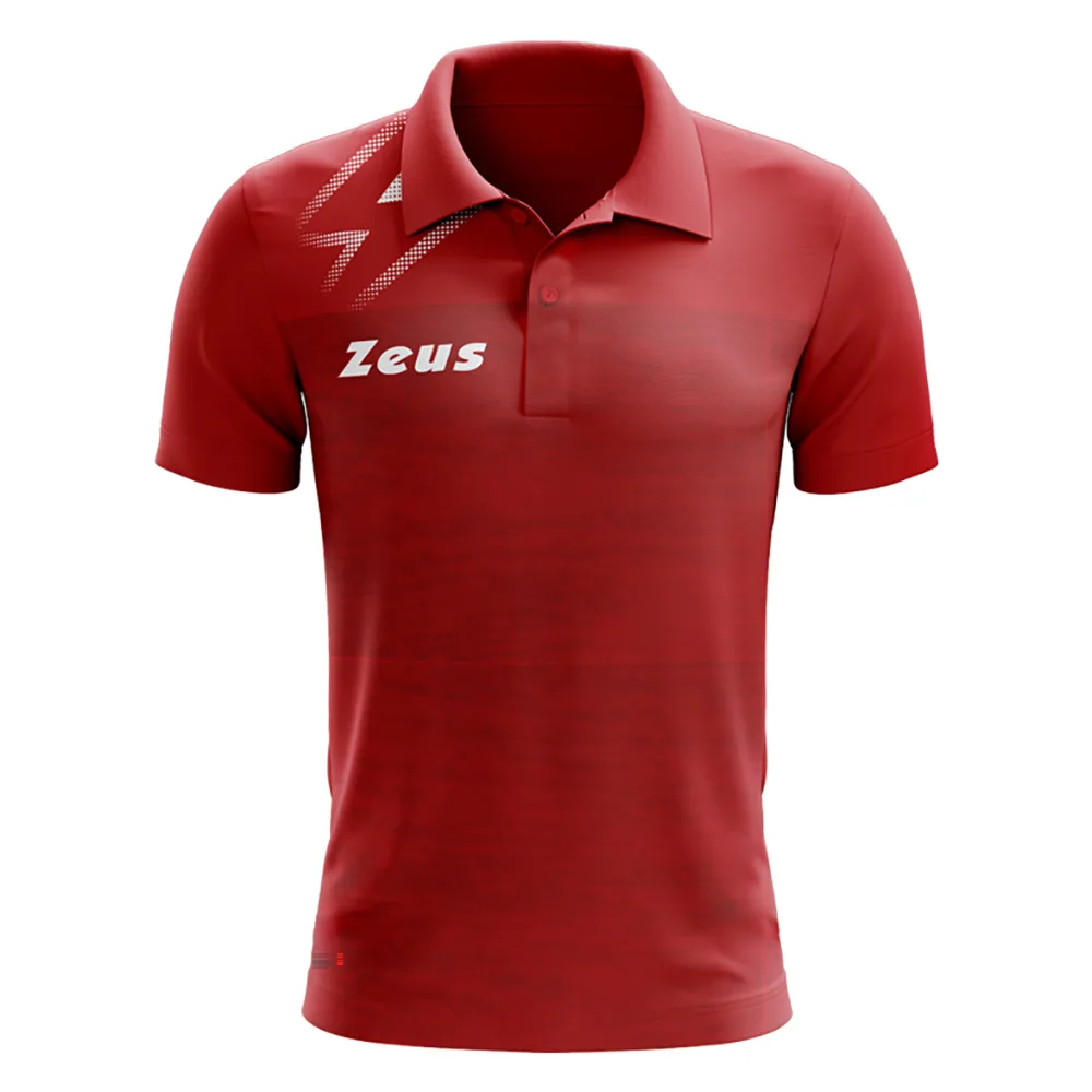 Tricou polo Zeus Olympia, Rosu - imagine 1