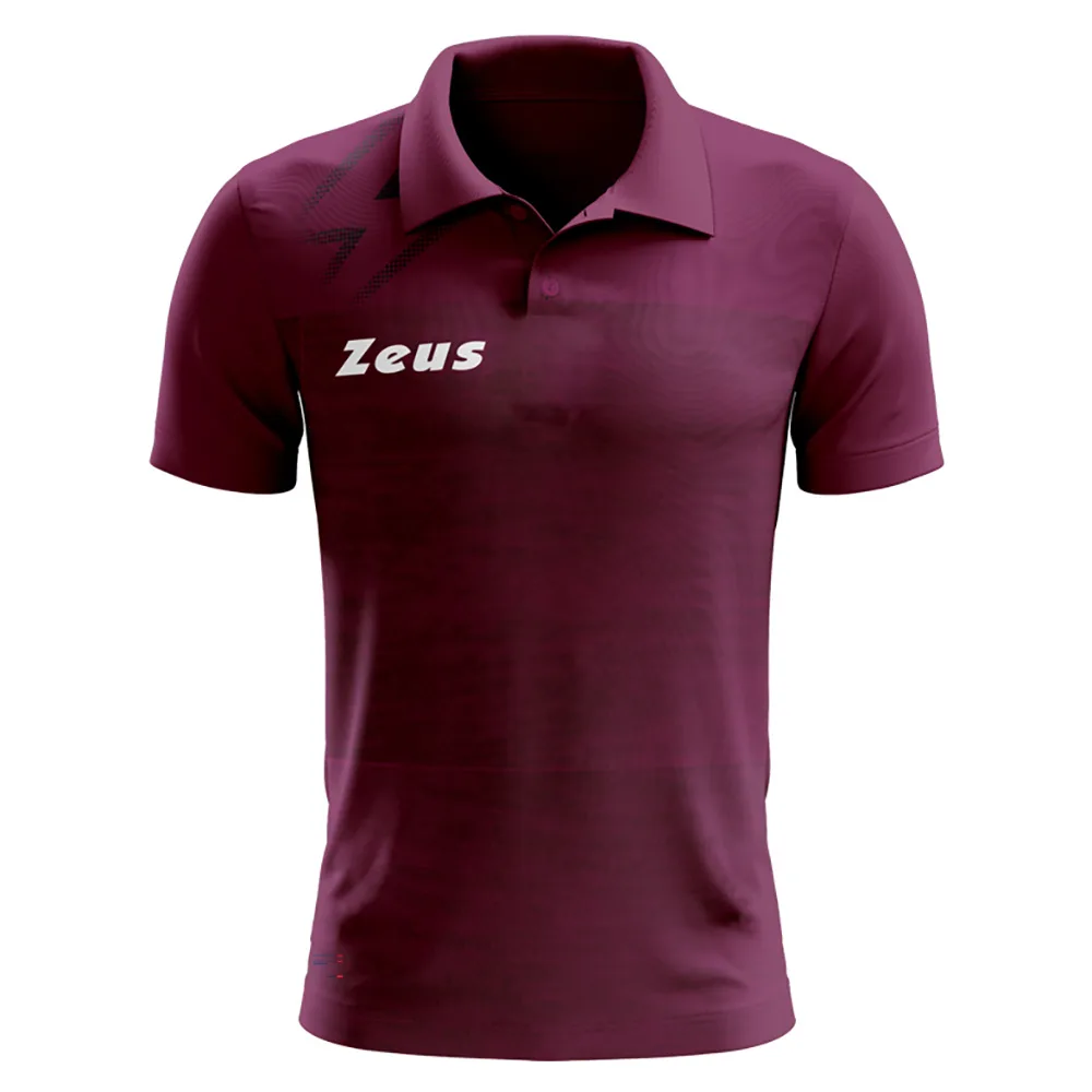 Tricou polo Zeus Olympia, Visiniu - imagine 1