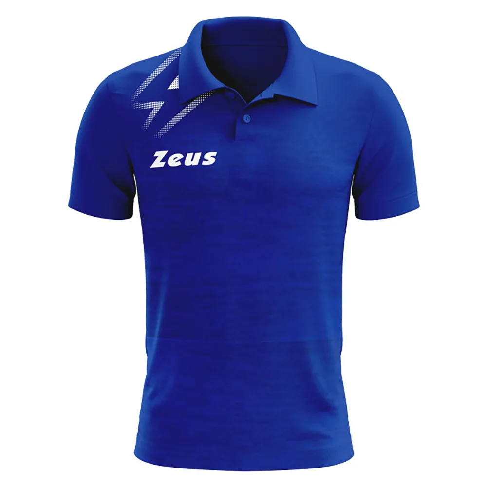 Tricou polo Zeus Olympia, Albastru Royal - imagine 1