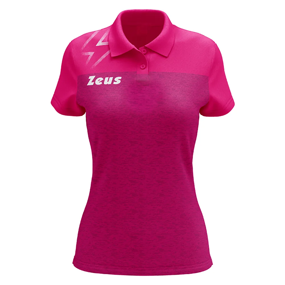 Tricou polo Zeus Olympia, Fuxia - imagine 1